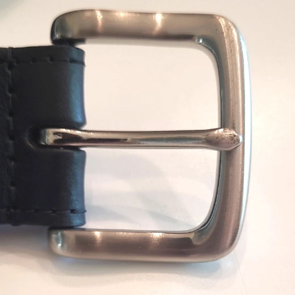 Carhartt Leather Genuine Leather Belt Debossed Brand Logo Adjustable Size 48